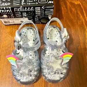 Mini Melissa Rainbow Star Jelly Size 7